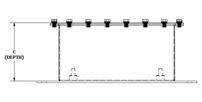 JSMI Drawing 2 Submersible Junction Box NEMA 6P IP68 JSMI Drawing 2 Submersible Junction Box NEMA 6P IP68