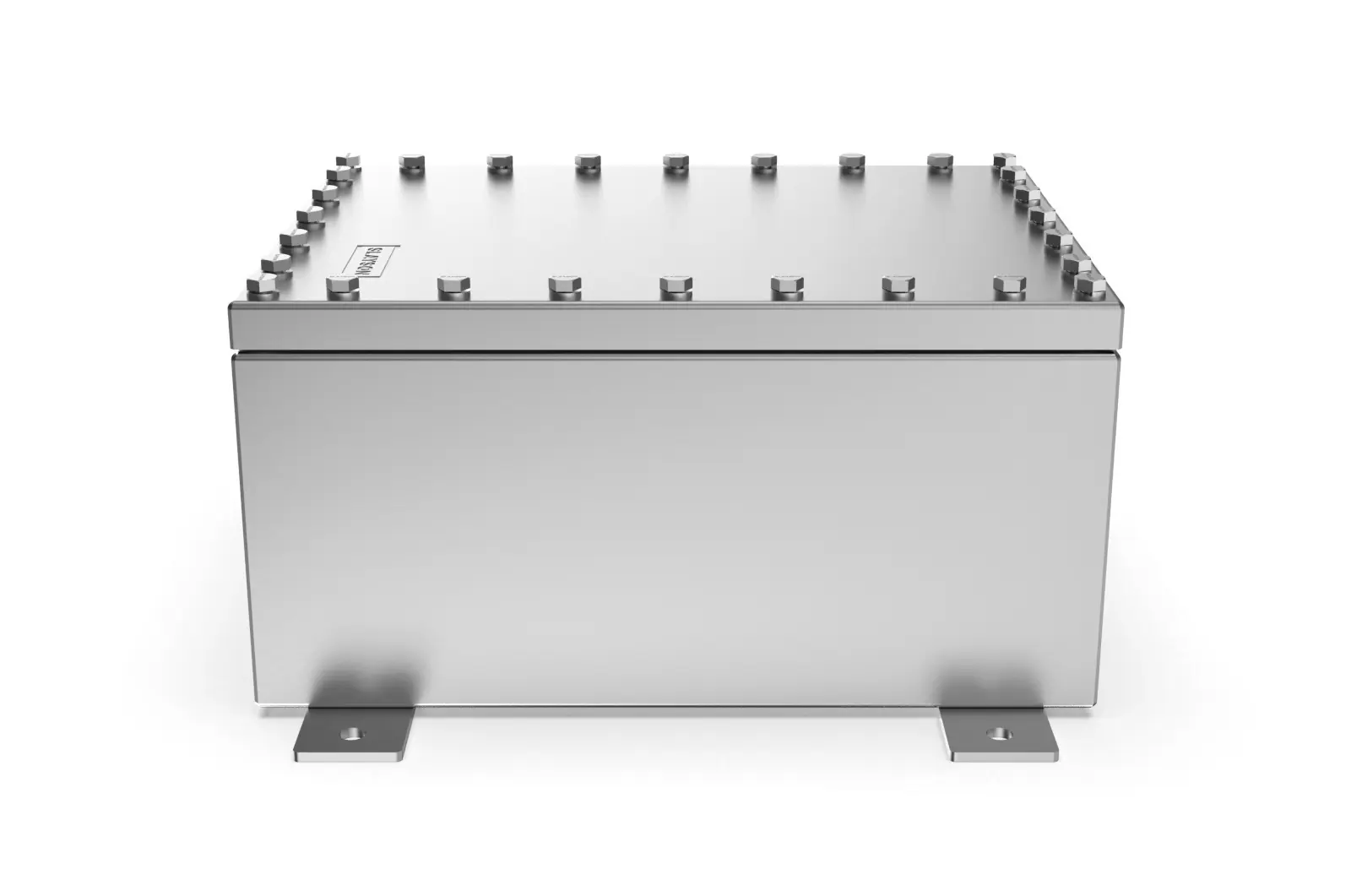 ASMI Left View Standard Submersible Enclosure NEMA 6P IP68