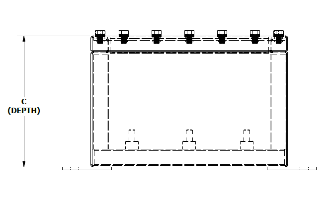BSMI Dimentions Drawing Deep Submersible Enclosure NEMA 6P IP68 BSMI Dimentions Drawing Deep Submersible Enclosure NEMA 6P IP68