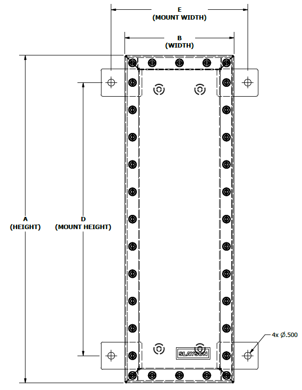 LAGI Dimention Drawing Pull Box Enclosure NEMA 6P IP68 LAGI Dimention Drawing Pull Box Enclosure NEMA 6P IP68