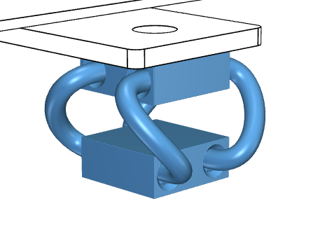 Complete enclosure mount kit with hardware for secure installation