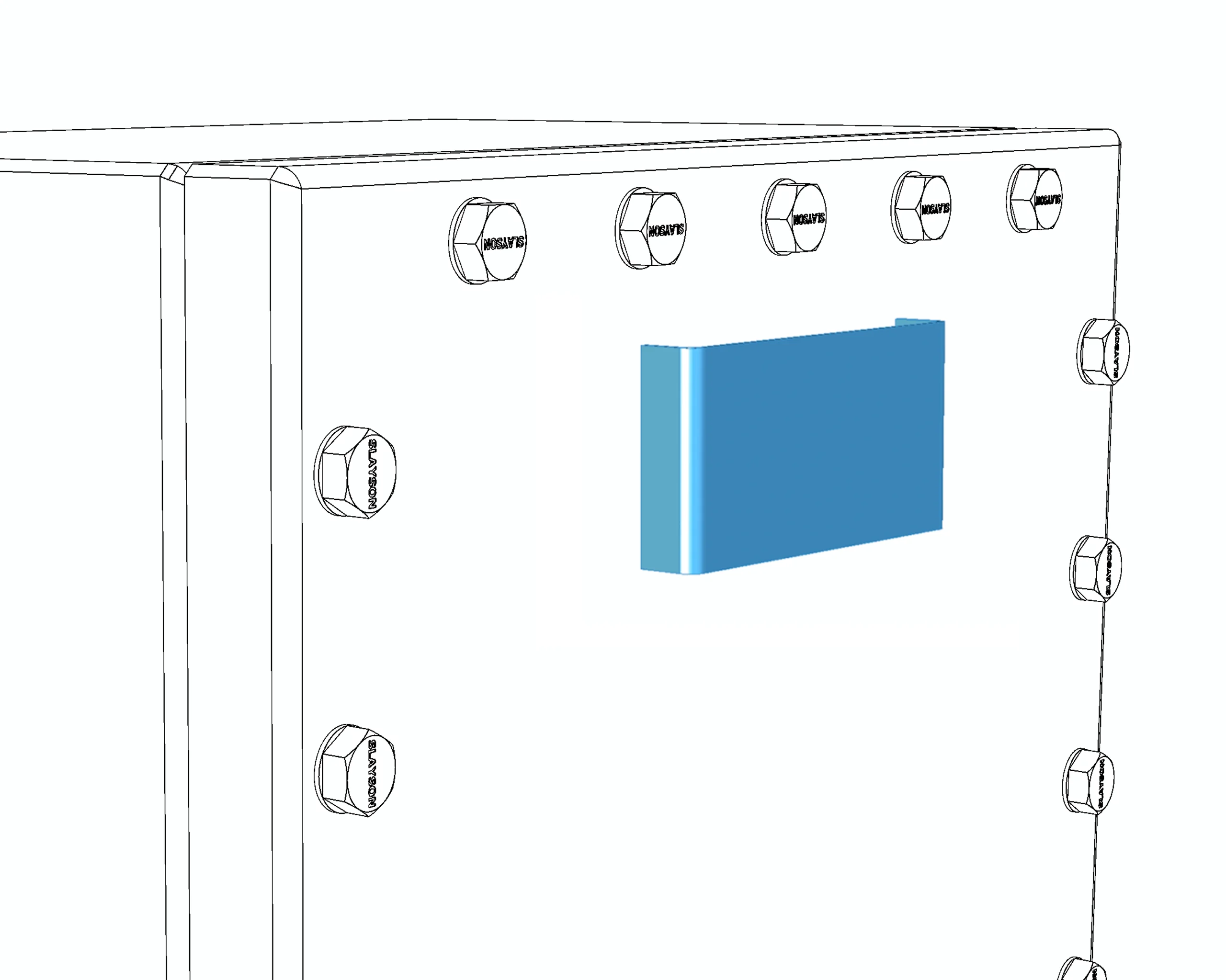 NAMEPLATE for SLAYSON enclosure4s